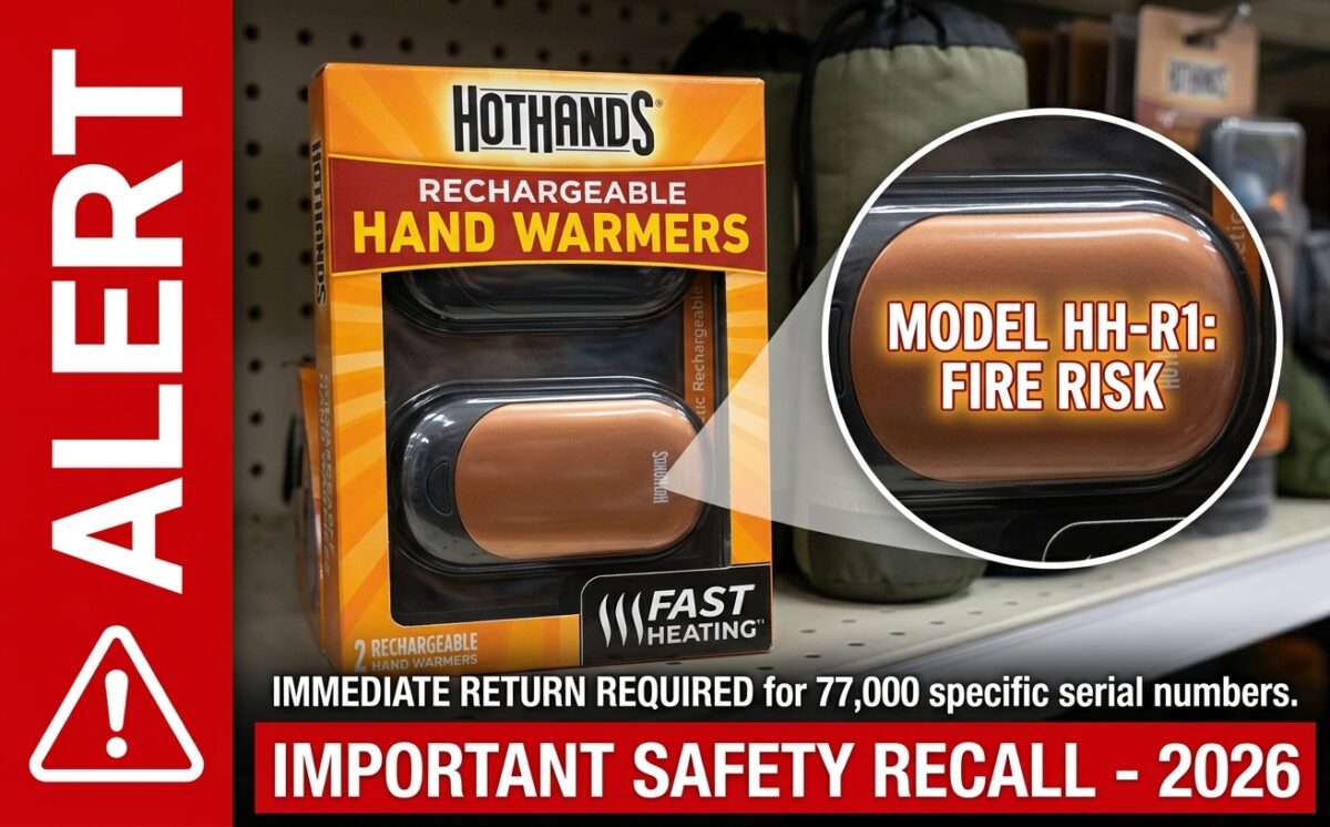 HotHands Rechargeable Hand Warmers recall