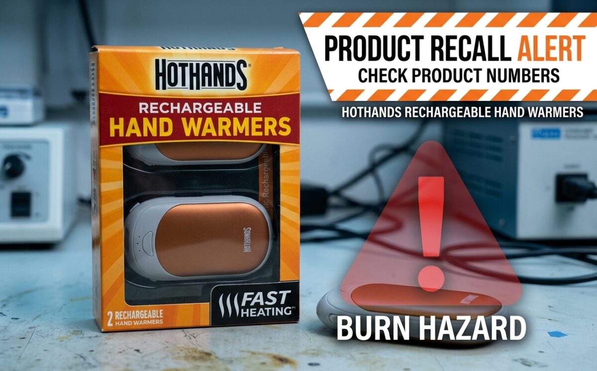 HotHands Rechargeable Hand Warmers recall