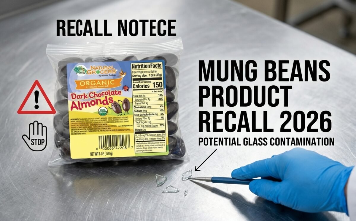 Natural Grocers Brand Organic 2-Pound Mung Beans recall