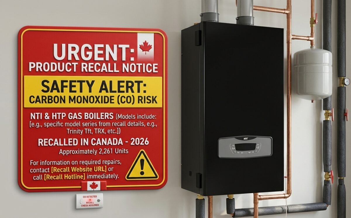 Residential Gas Boilers recall