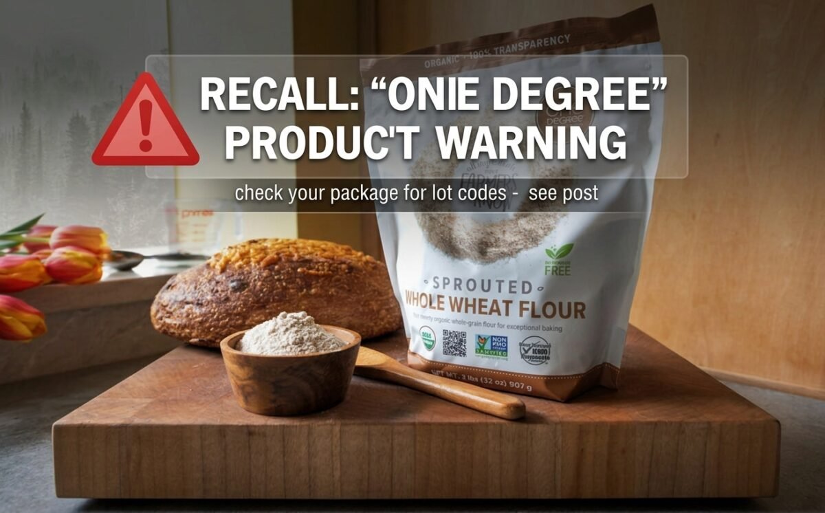 Sprouted Whole Wheat Flour recall