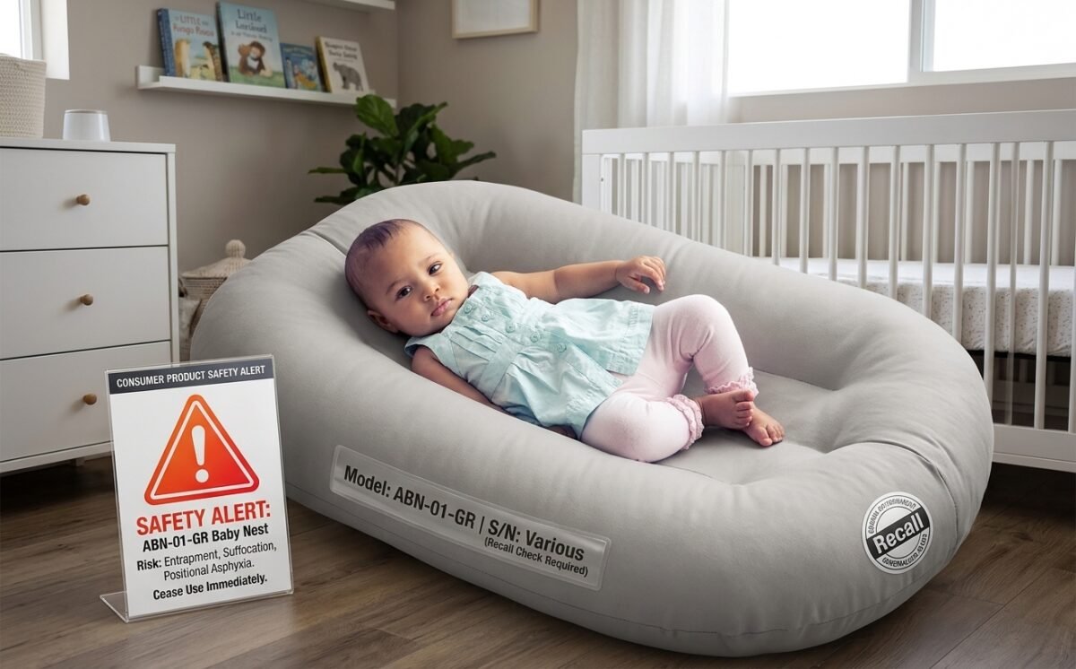 Simmons Kozy and Nido Baby Nest/Lounger recall