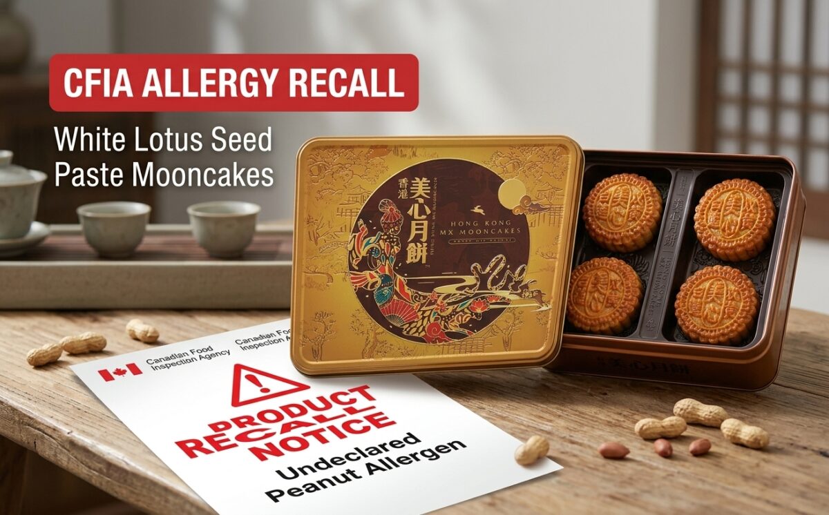 White Lotus Seed Paste Mooncake with 2 Egg Yolks recall