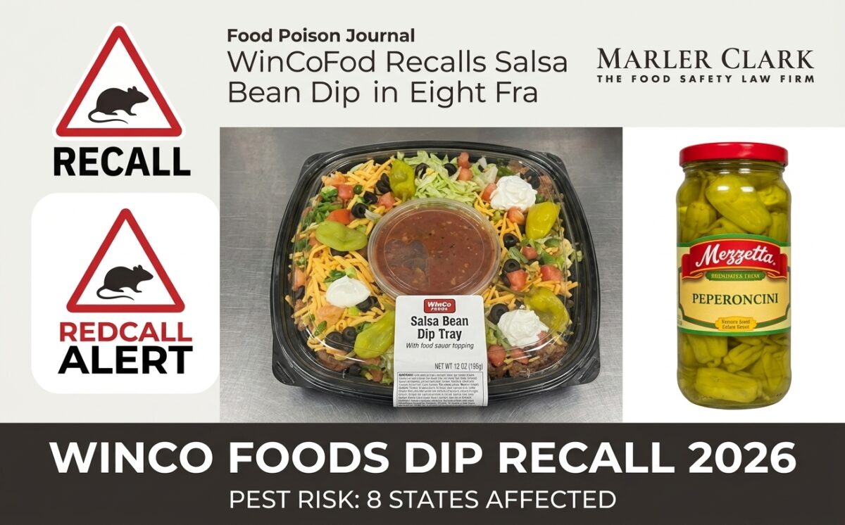 Salsa Bean Dip Tray Express (54 oz) and Salsa Bean Dip Tray, 16 Inch Catering Tray (104 oz) recall